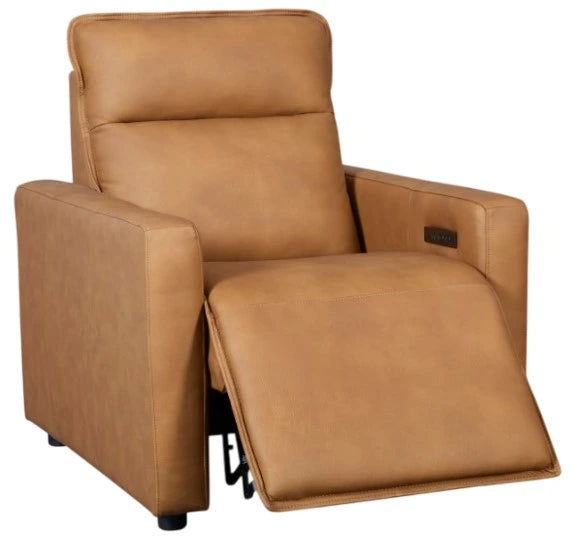 Italian Leather Adler Power Motion Recliner